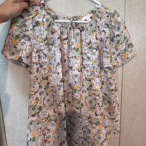 Floral Print Women's Top